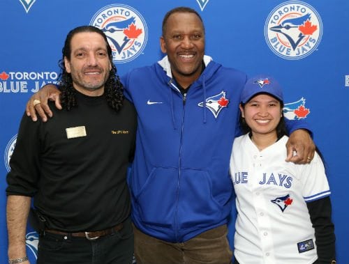 Toronto Blue Jays Joe Carter at The UPS Store Canada